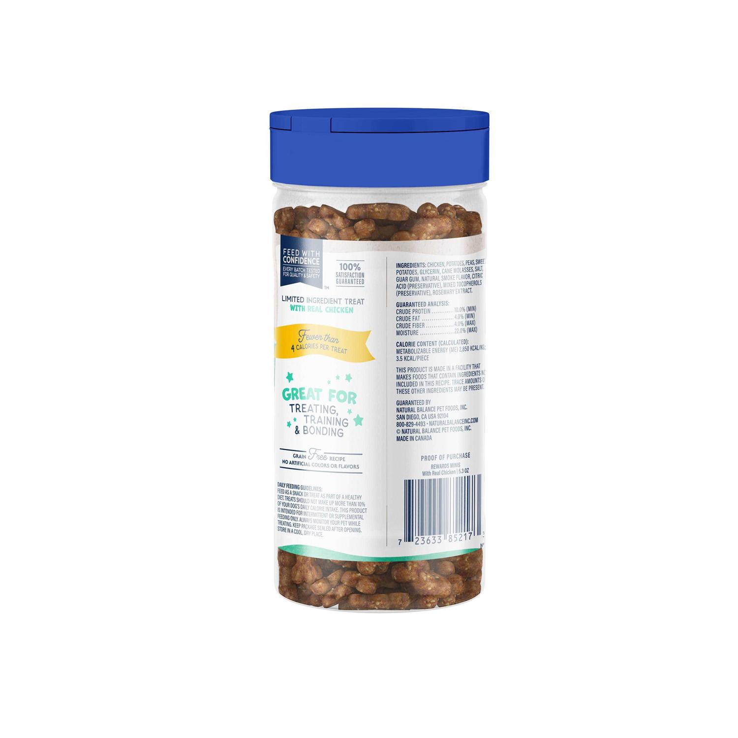Natural Balance Mini-Rewards Chicken Dog Treats - Image 3