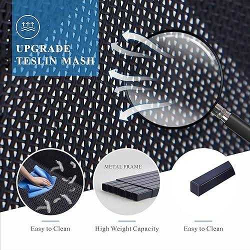 gdkasrny Pet Bed,portable raised cooling steel-framed Elevated Pet Bed 24 32 48 - Image 5