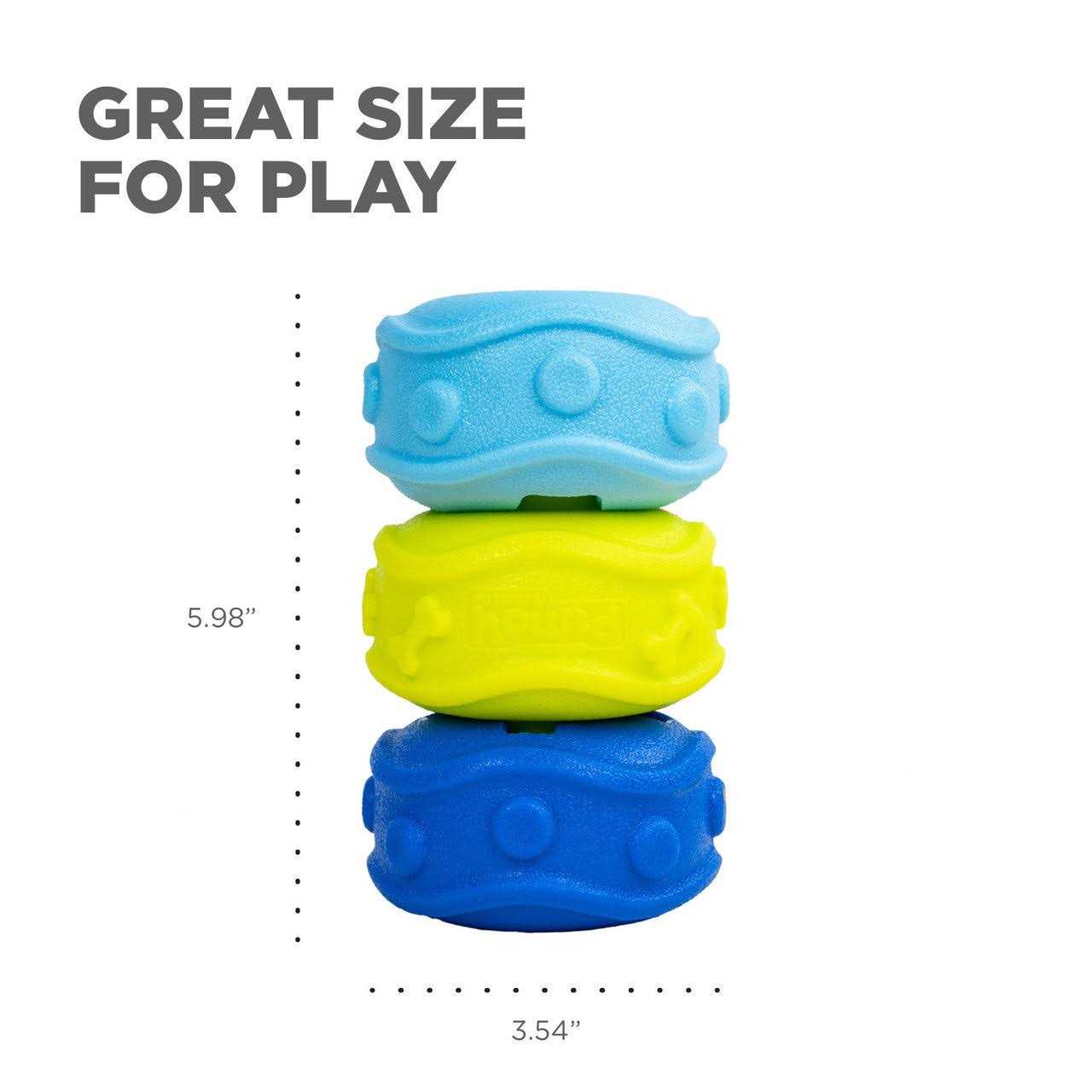 Outward Hound Treat Locking Discs Dispenser Puzzle Dog Toy - Image 2
