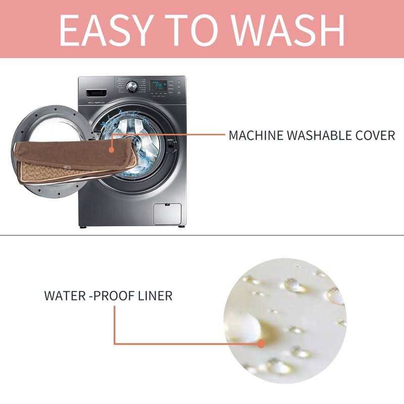 EMPSIGN Dog Bed Crate Pad Washable Removable Cover - Image 5