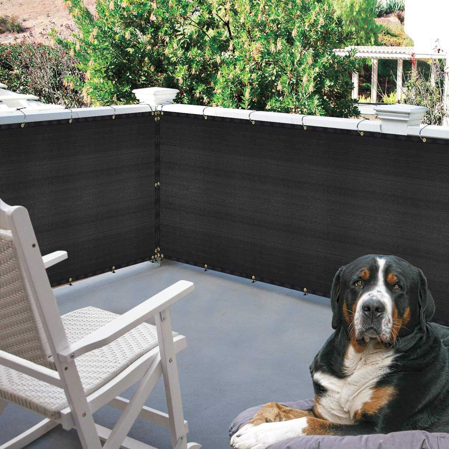 Outdoor Dog Kennel Shade Cover 90% Sunblock - Image 4