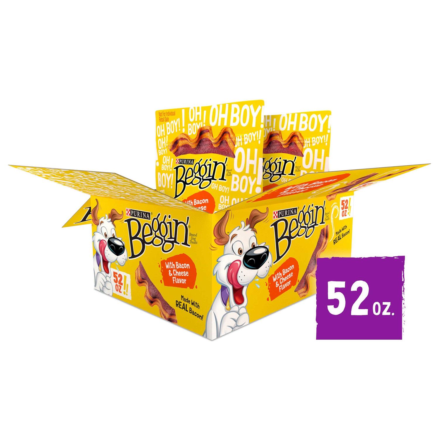 Purina Beggin' Strips Dog Dog Treats Bacon and - Image 3