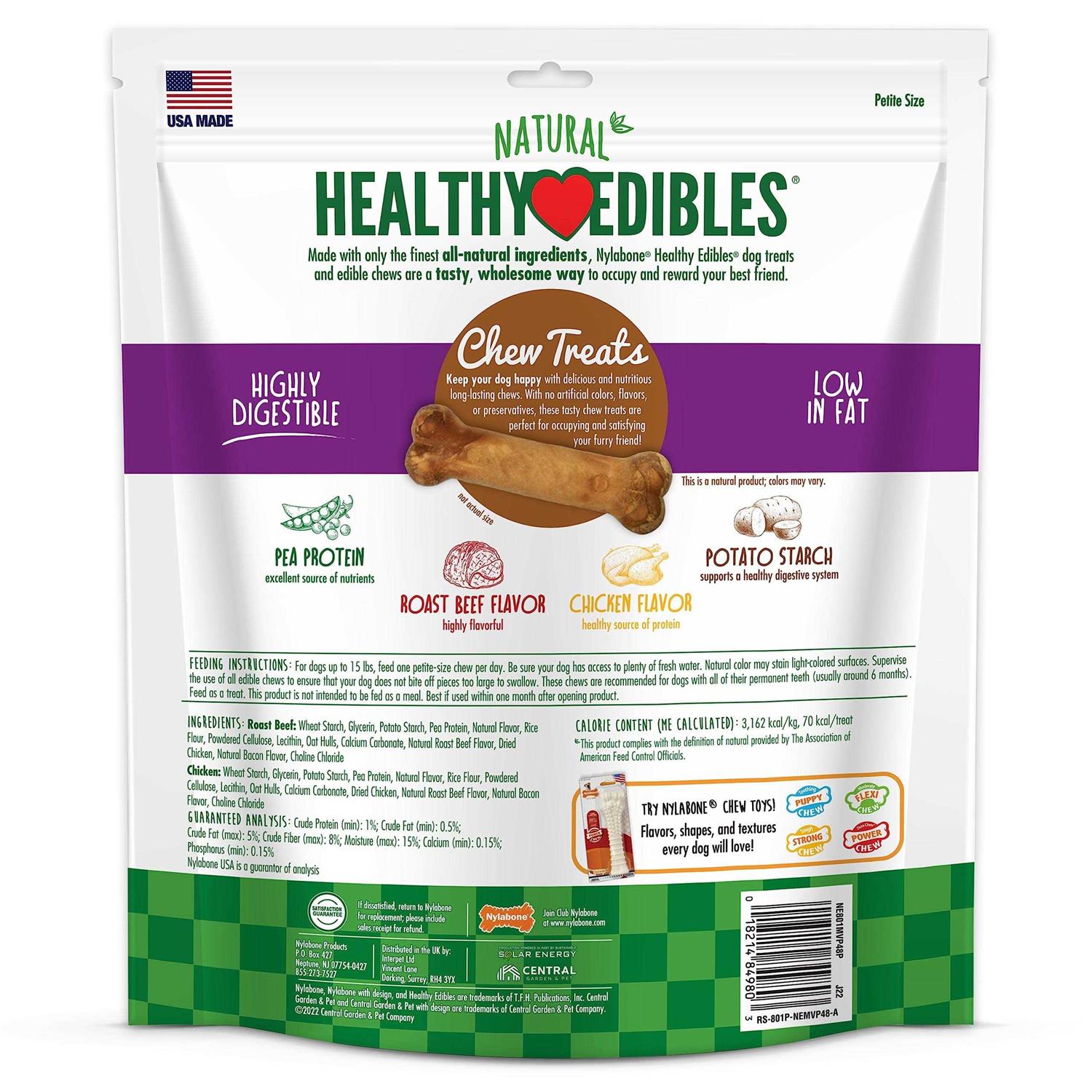 Nylabone Healthy Edibles Wholesome Dog Chews - Image 5