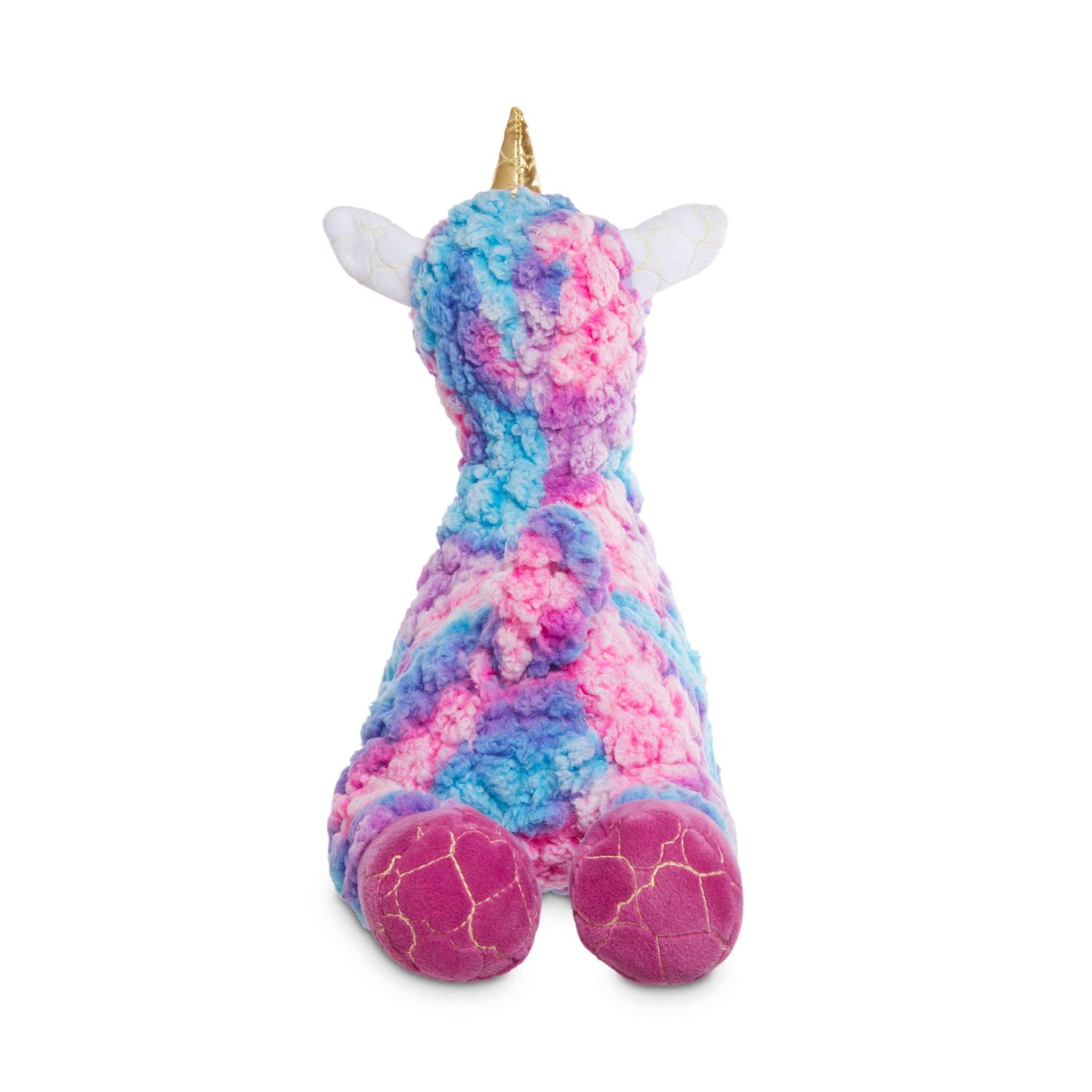 Leaps & Bounds Ruffest & Tuffest Llama-corn Tough Plush Dog Toy with Kevlar Stitching - Image 3