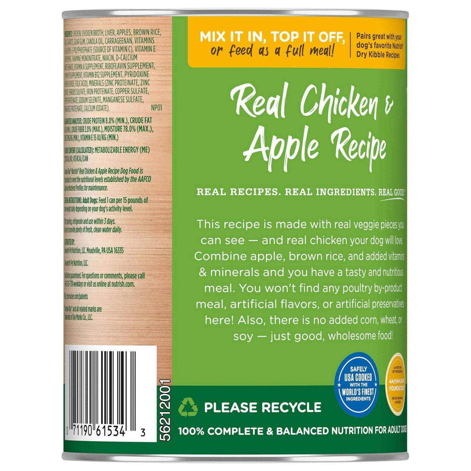 Rachael Ray Nutrish Real Chicken & Apple Dog Food - Image 5