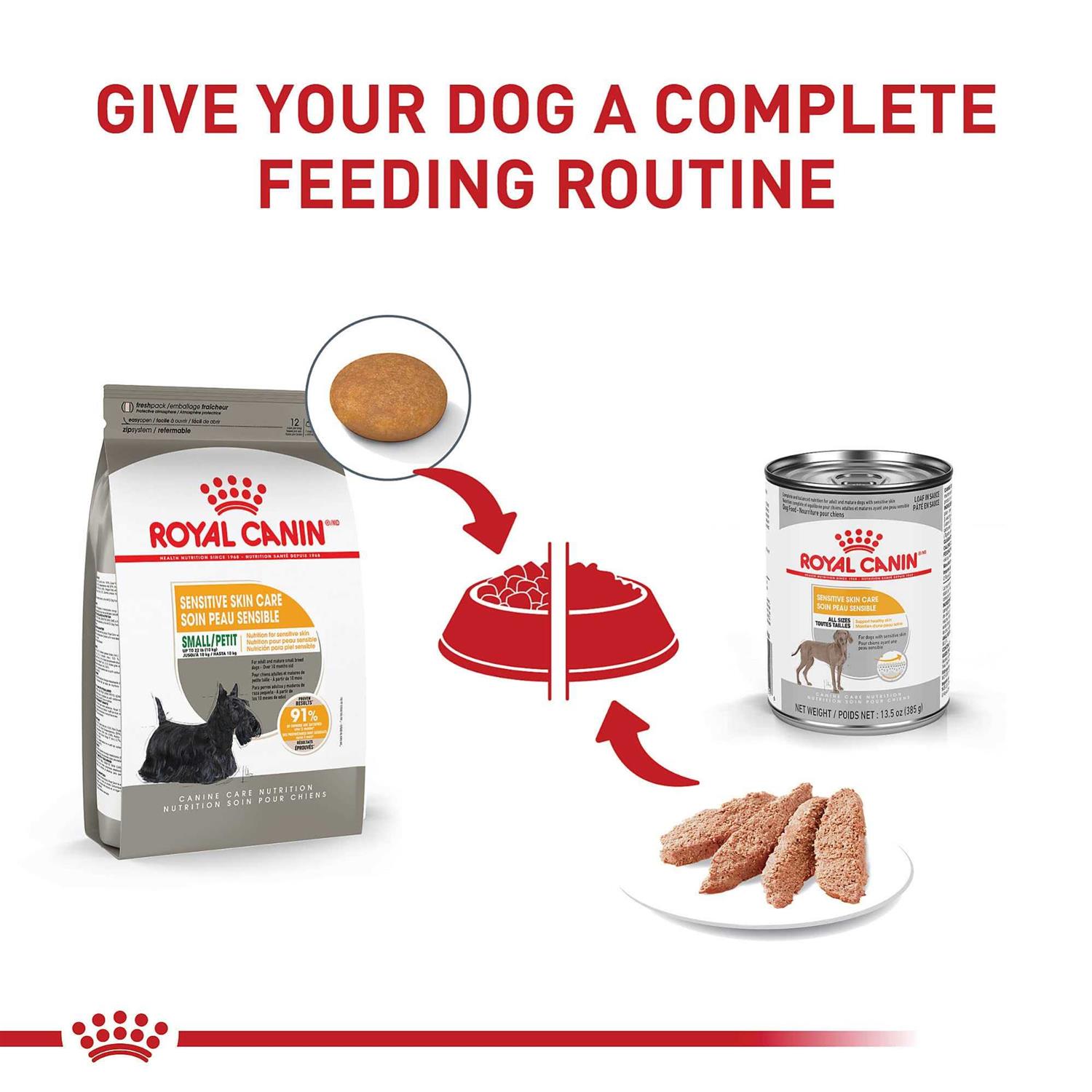 Royal Canin Small Sensitive Skin Care Dry Dog Food - Image 3