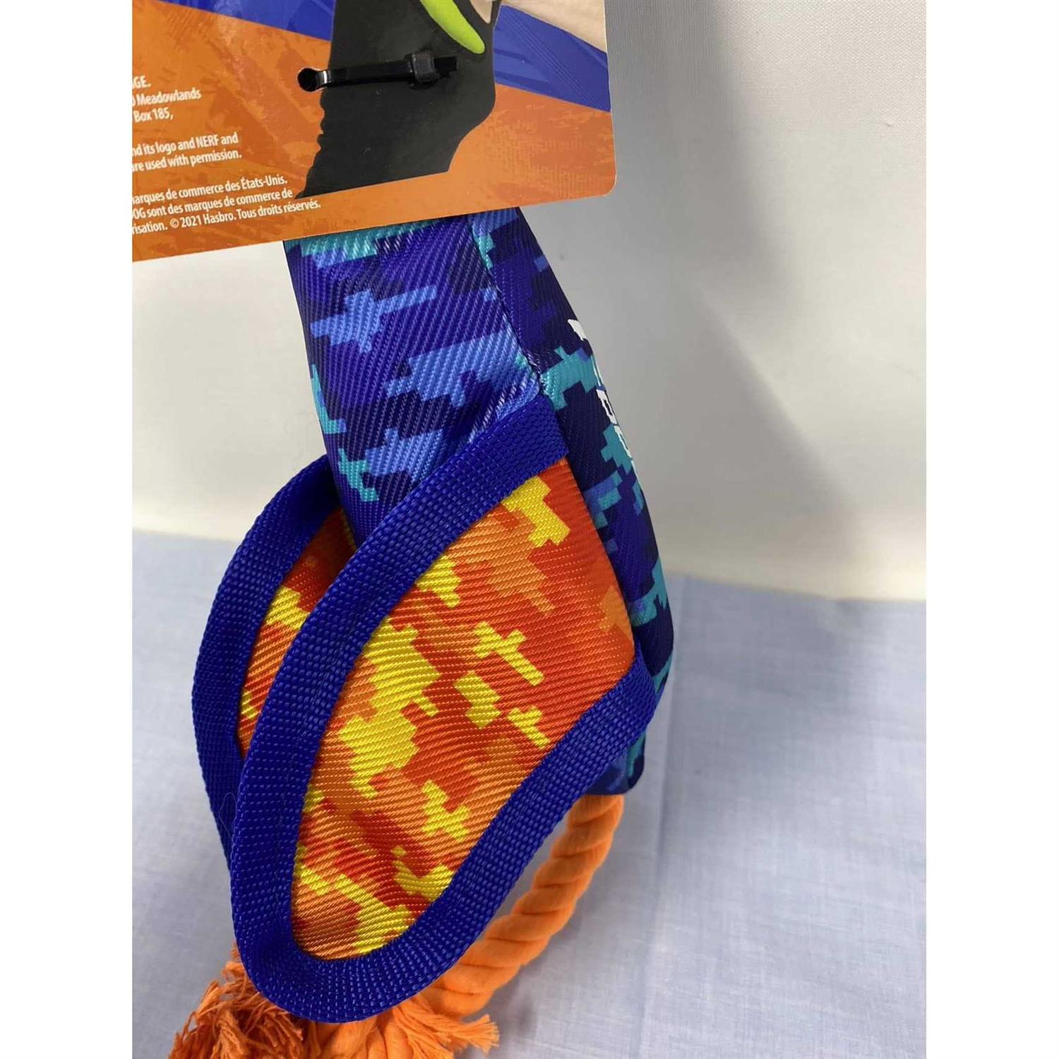 Nerf Nylon Digital Camo Crinkle Wing Launching Duck Dog Toy - Image 5