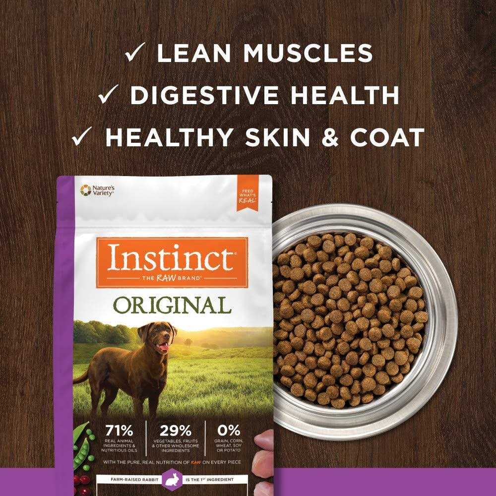 Instinct Original Grain Free Recipe with Real Rabbit Dry Dog Food - Image 4