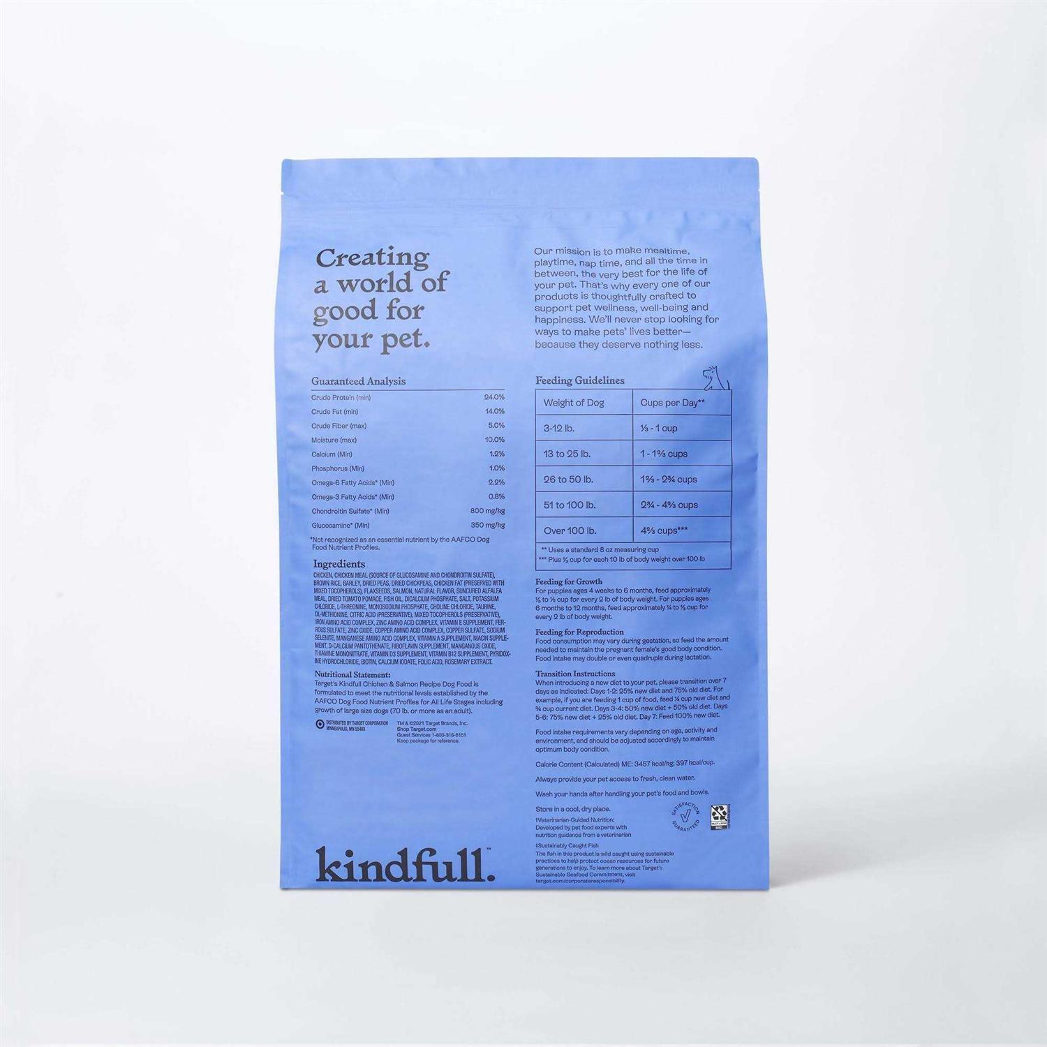 Kindfull Chicken and Salmon Recipe Dry Dog Food - Image 3