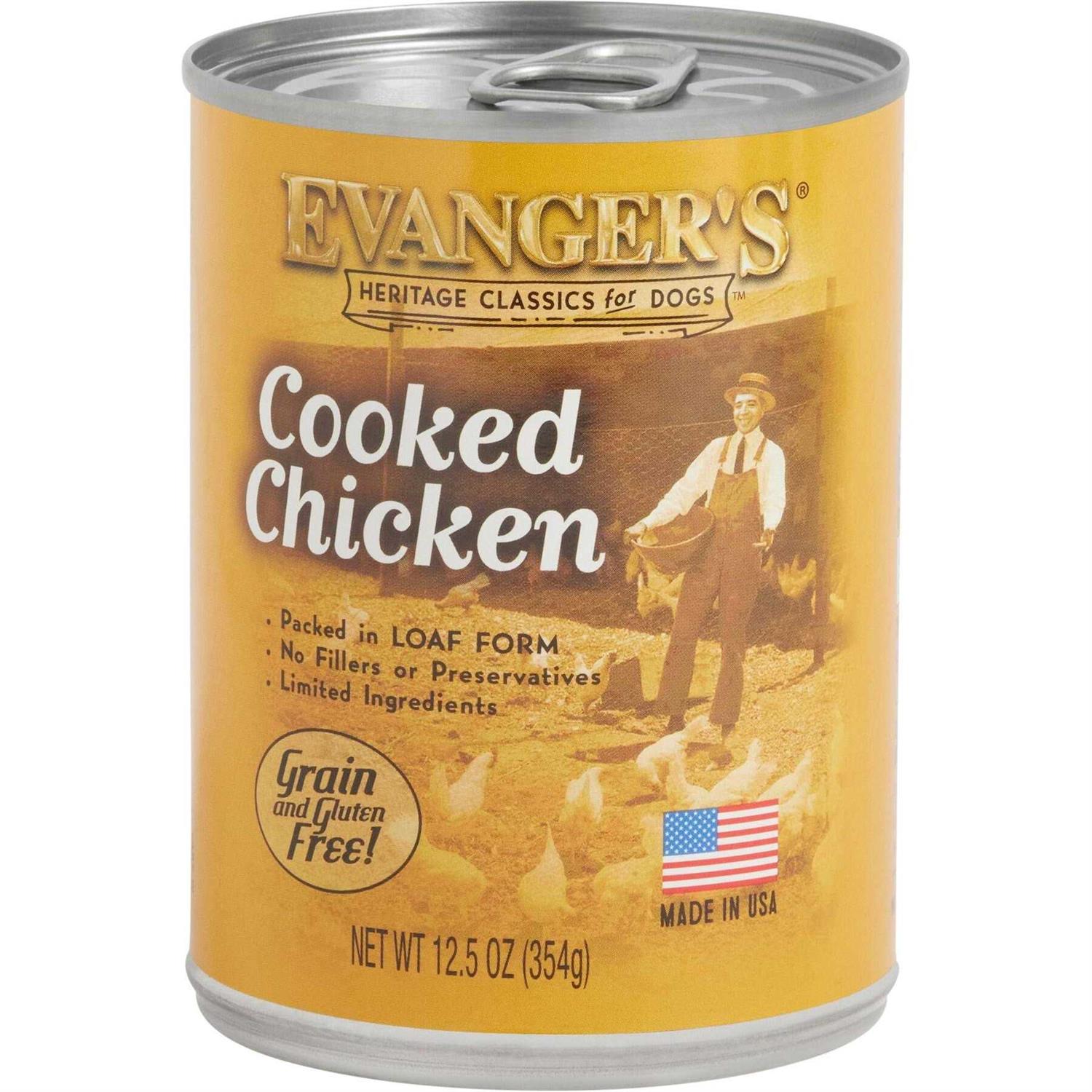 Evangers All Meat Cooked Chicken Canned Dog Food - Image 3