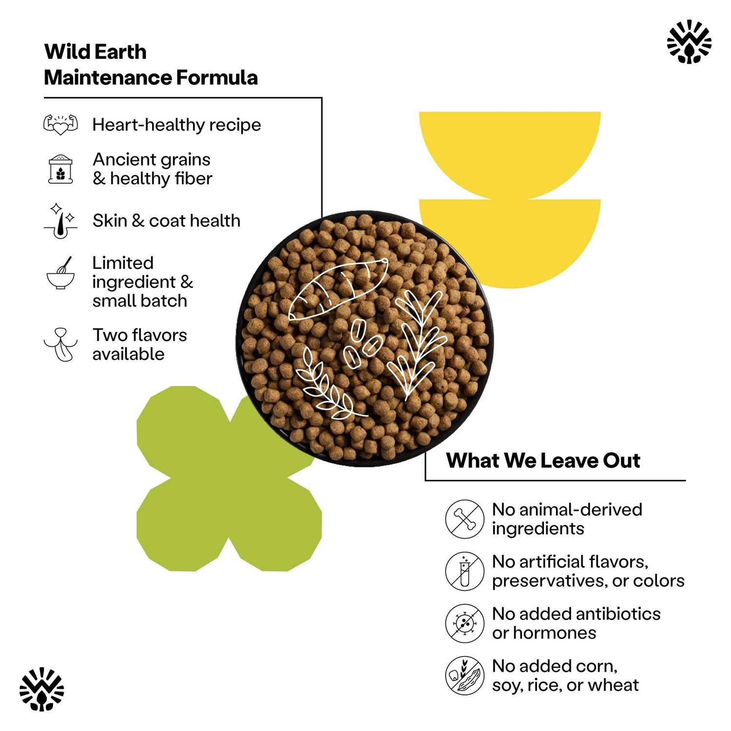 Wild Earth Golden Rotisserie Flavor Maintenance Formula Dry Dog Food - Image 5