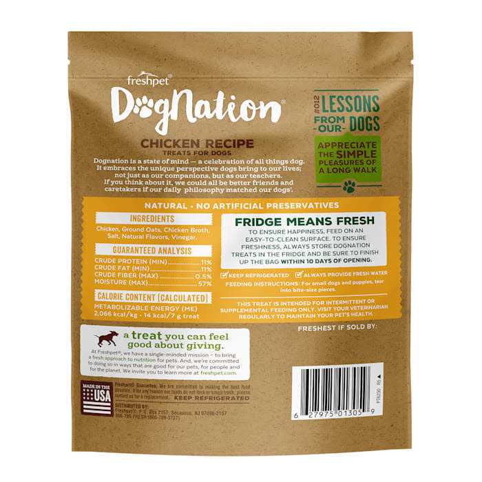 Freshpet Dognation Chicken Dog Treats - Image 2
