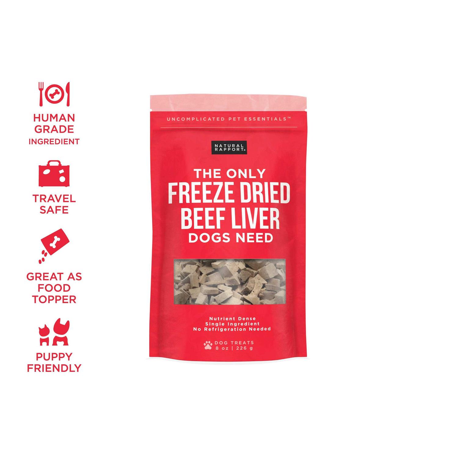 Natural Rapport The Only Freeze Dried Beef Liver Dogs Need - Image 3