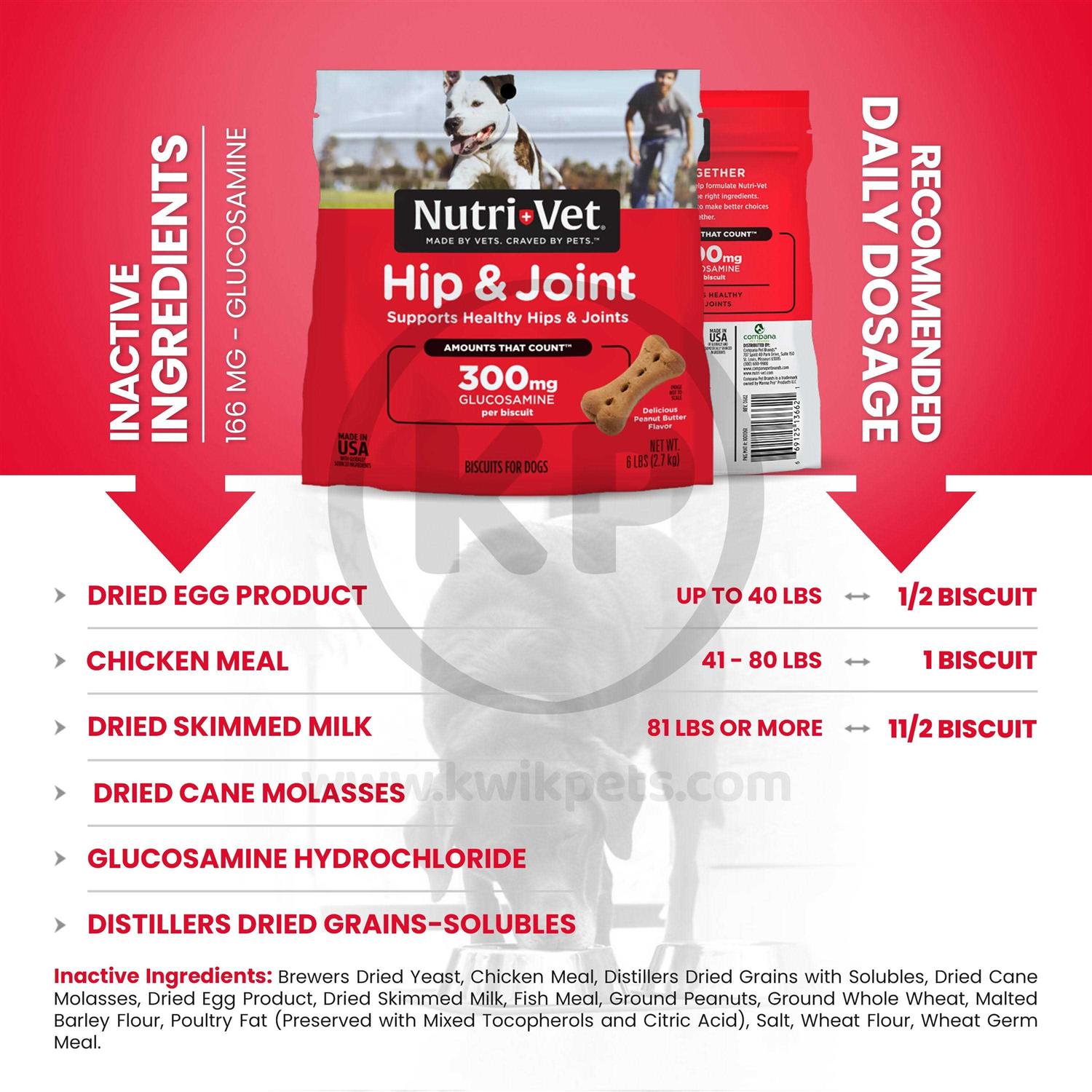 Nutri-Vet Hip & Joint Biscuits - Image 5