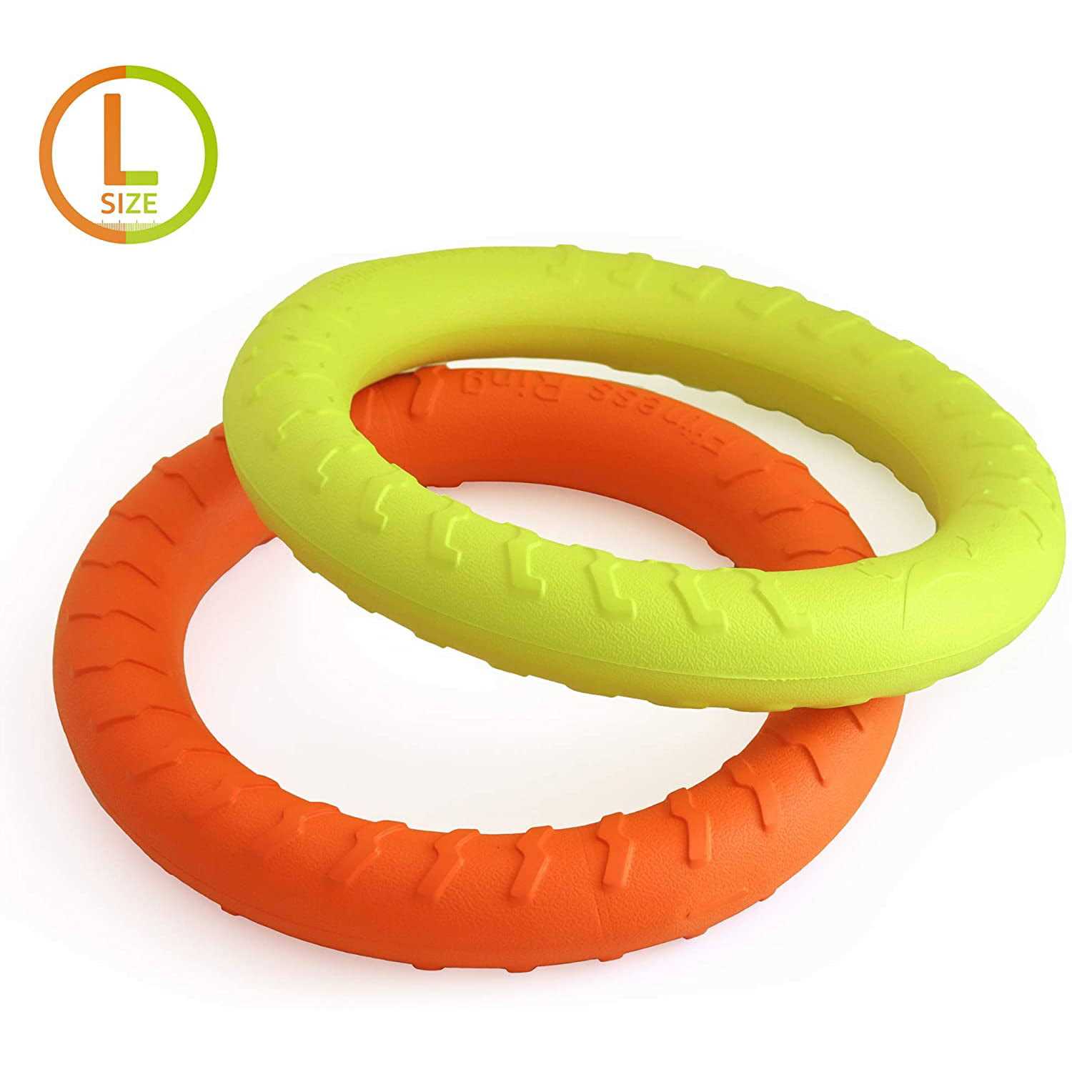 PetSpy Dog Training Ring for Outdoor Fitness Floatable Pulling Toy and Flying Disc Interactive Play Tool for Small Medium - Image 5