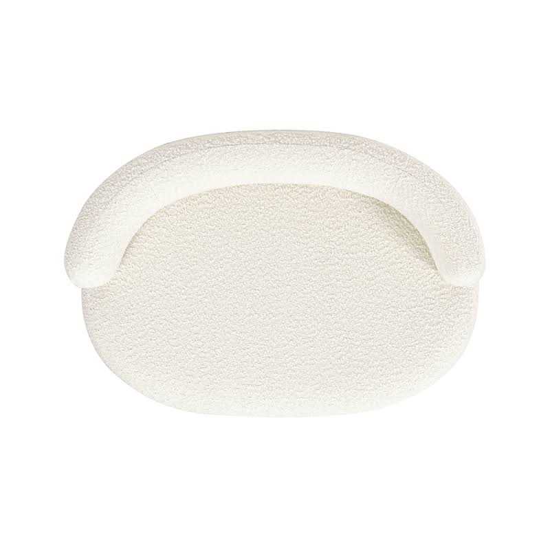 Jennifer Taylor Home Shep 36 Curved Dog Sofa Bed Medium Ivory 55010-M-MBW - Image 4