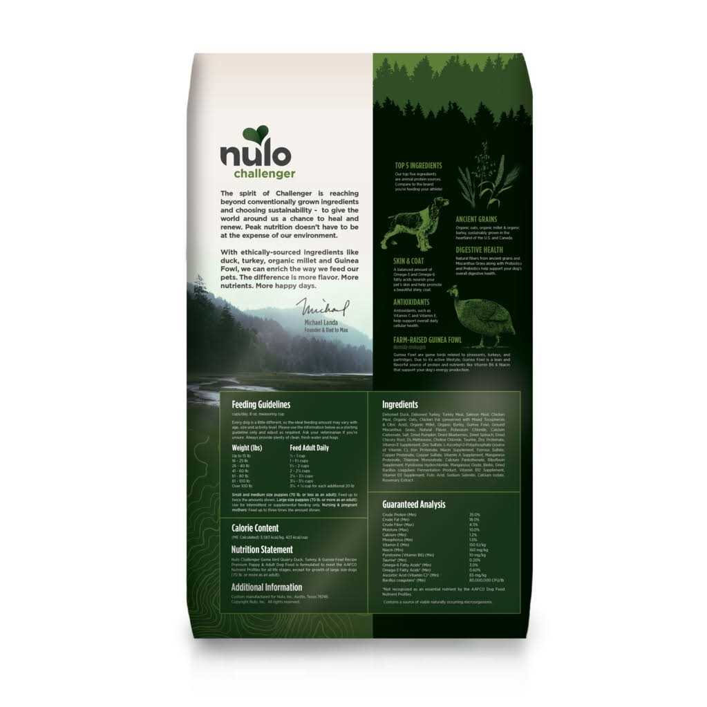Nulo Challenger Game Bird Quarry Duck Turkey & Guinea Fowl Dry Dog Food - Image 5