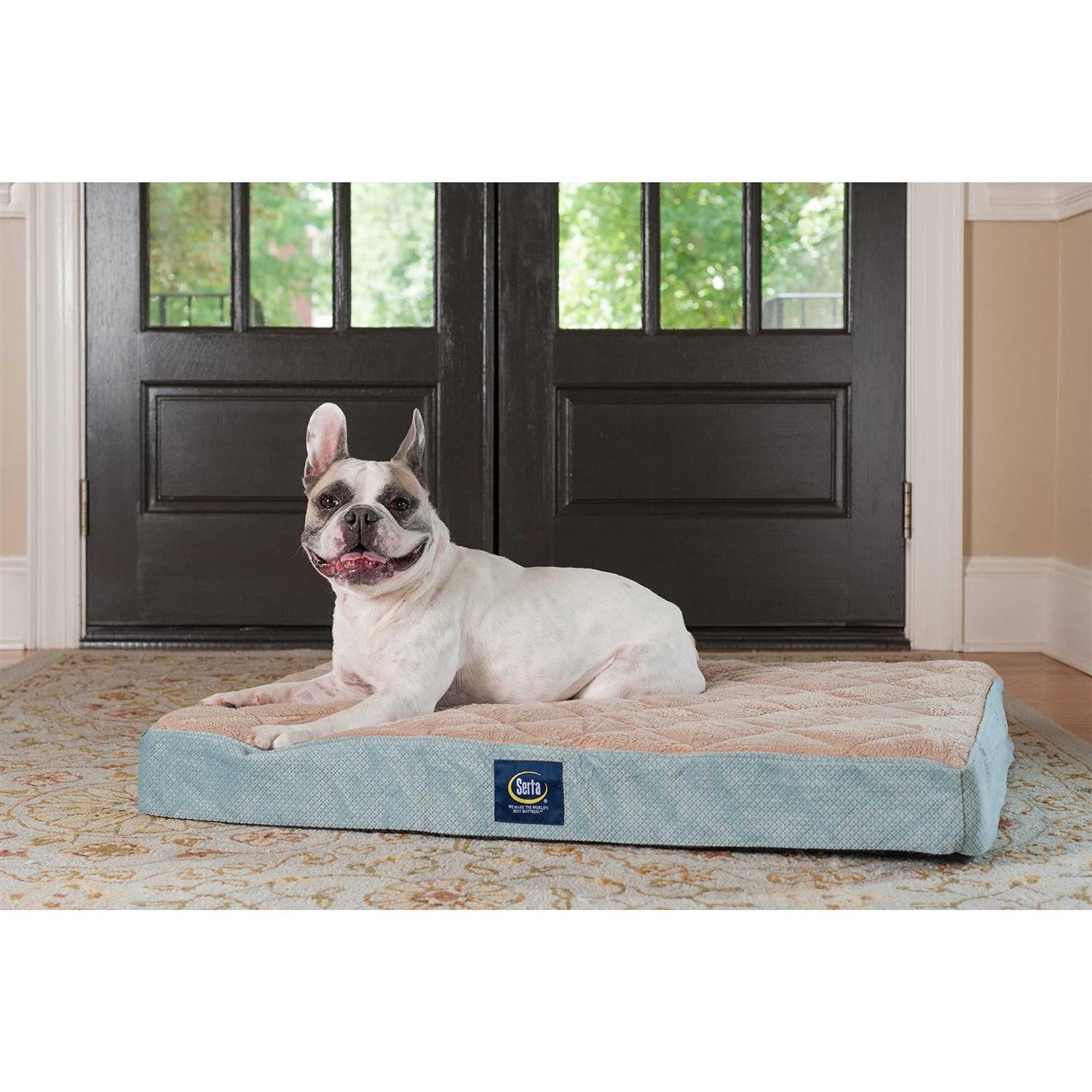 Serta Ortho Foam Quilted Pillowtop Pet Bed - Image 2