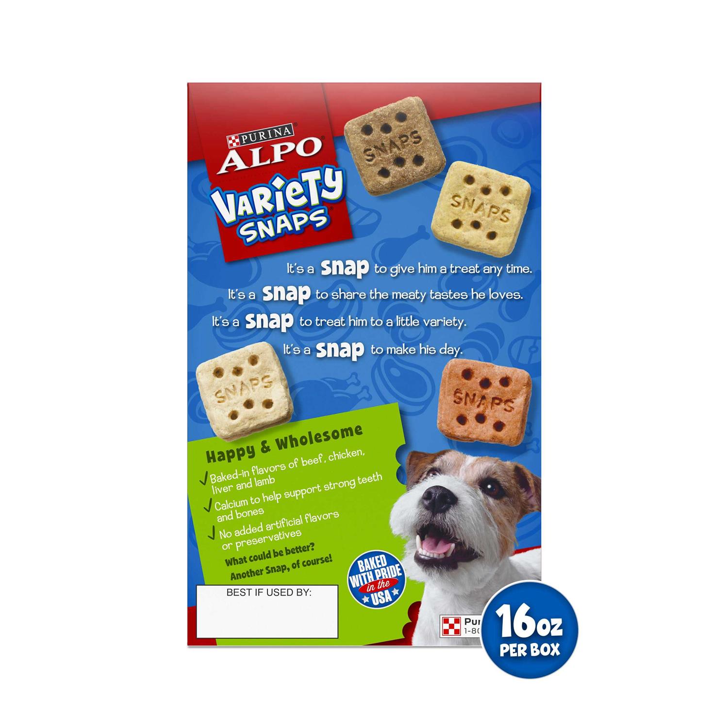Purina Alpo Dog Treats Variety Snaps Little Bites Beef - Image 5