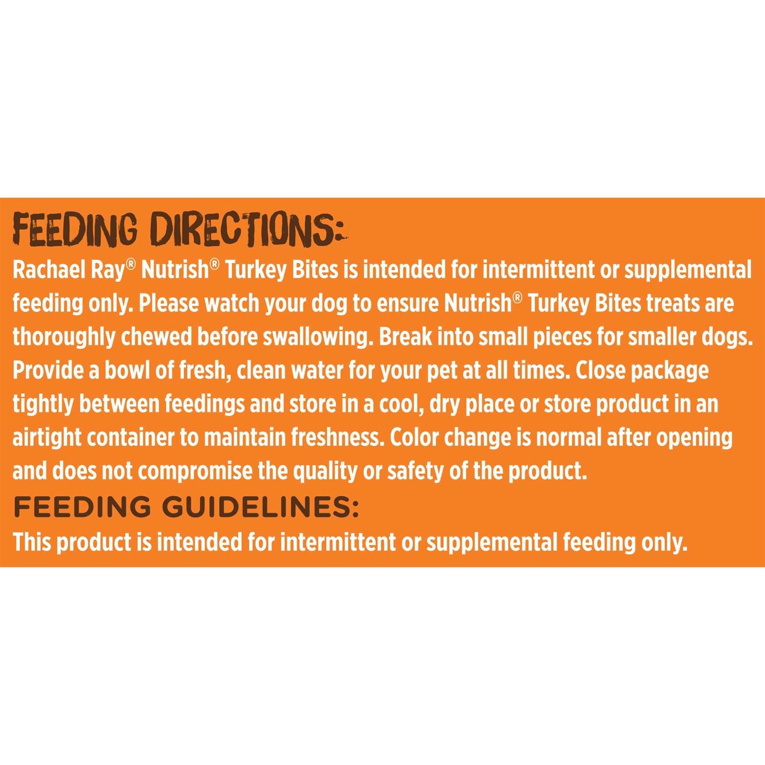 Rachael Ray Nutrish Dog Treats Hickory Smoked Turkey Bacon Recipe - Image 5