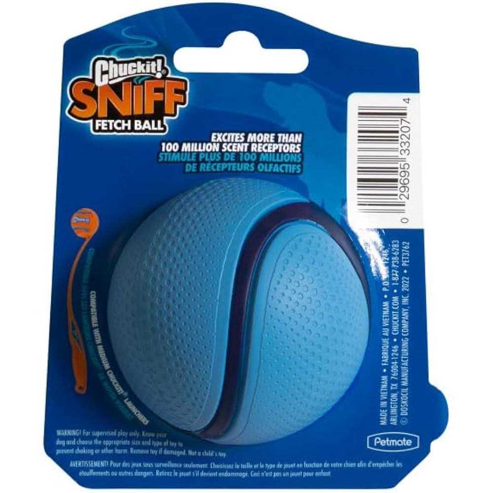 Chuckit! Sniff Fetch Ball Dog Toy - Image 3