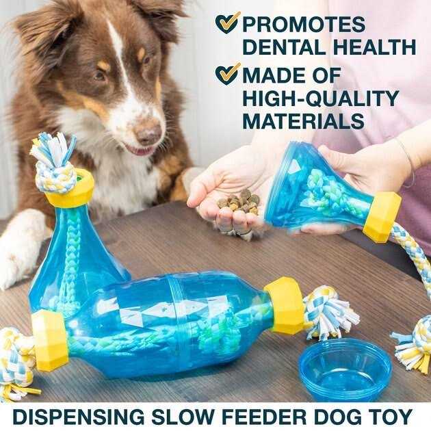 Ourpets IQ Treat Tug & Activity Dog Puzzle & Rope Dog Toy - Image 4