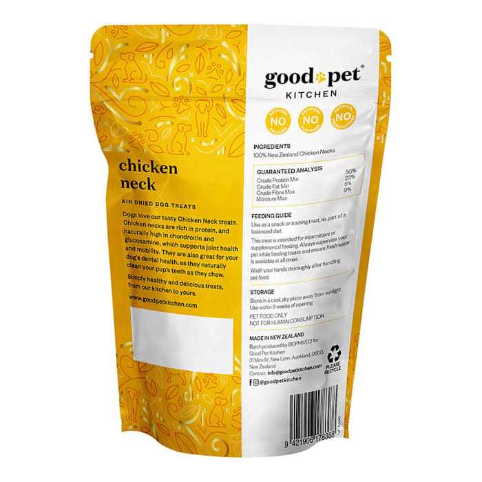 Good Pet Kitchen Chicken Neck Air Dried Dog Treat - Image 5