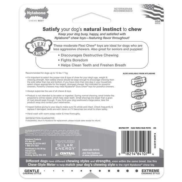 Nylabone Flexi Chew Triple Pack - Image 5