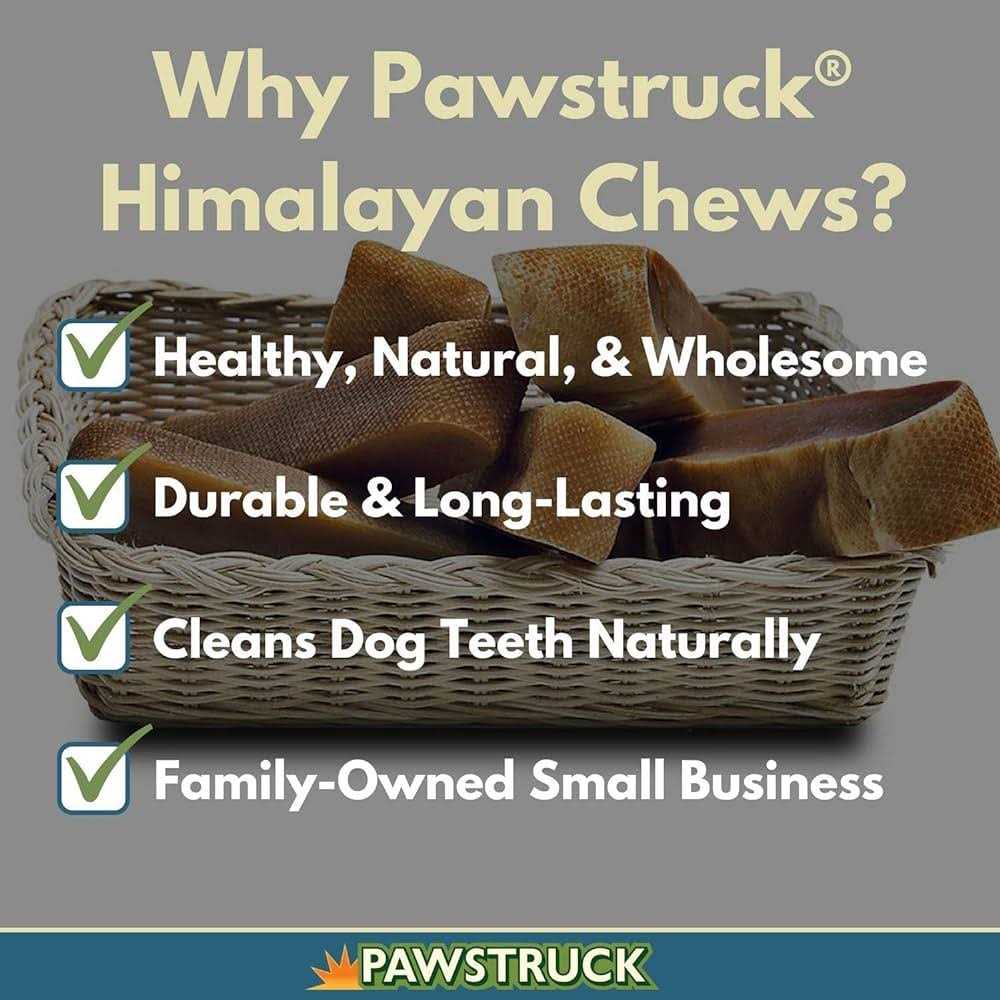 Pawstruck Natural Medium Himalayan Yak Cheese Dog Chew Treats - Image 5