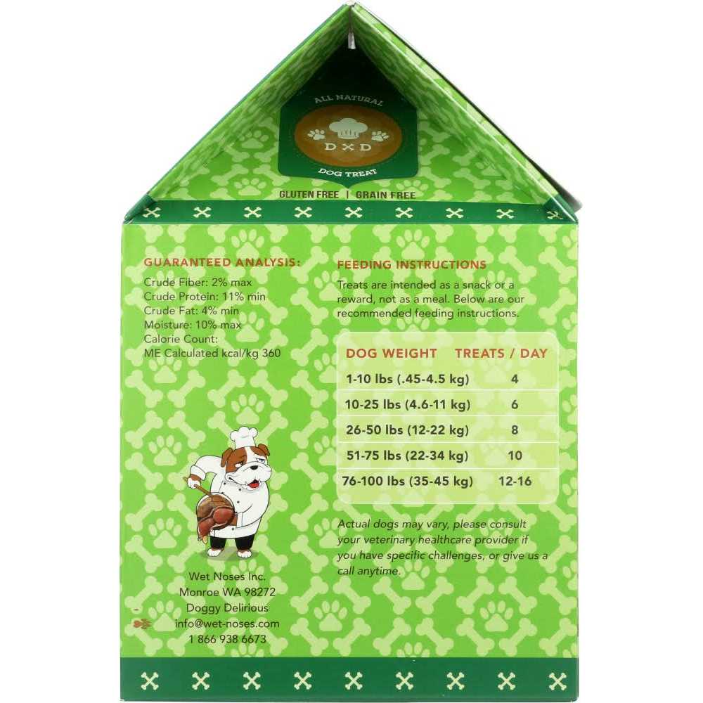 Doggy Delirious Dog Treats Grain Free Peanut Butter Bones - Image 3