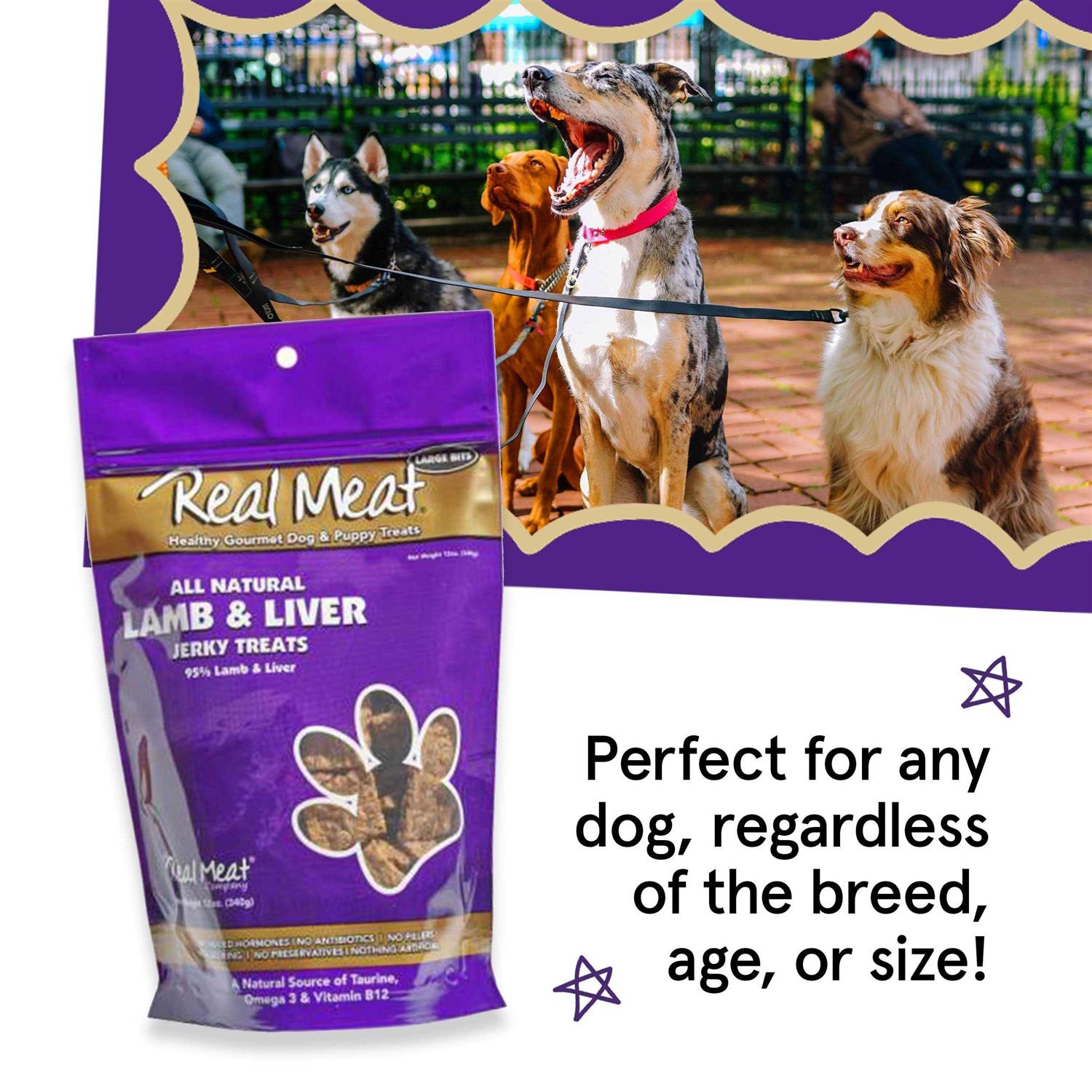 Real Meat Dog Jerky Treats Lamb - Image 4