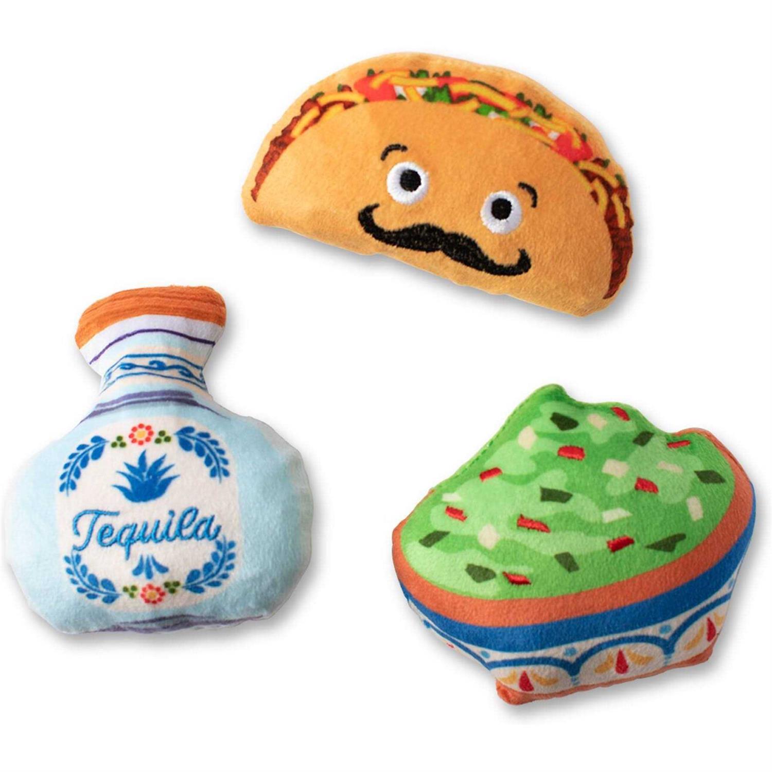 Petshop by Fringe Studio Taco Tuesday Dog Toy Set