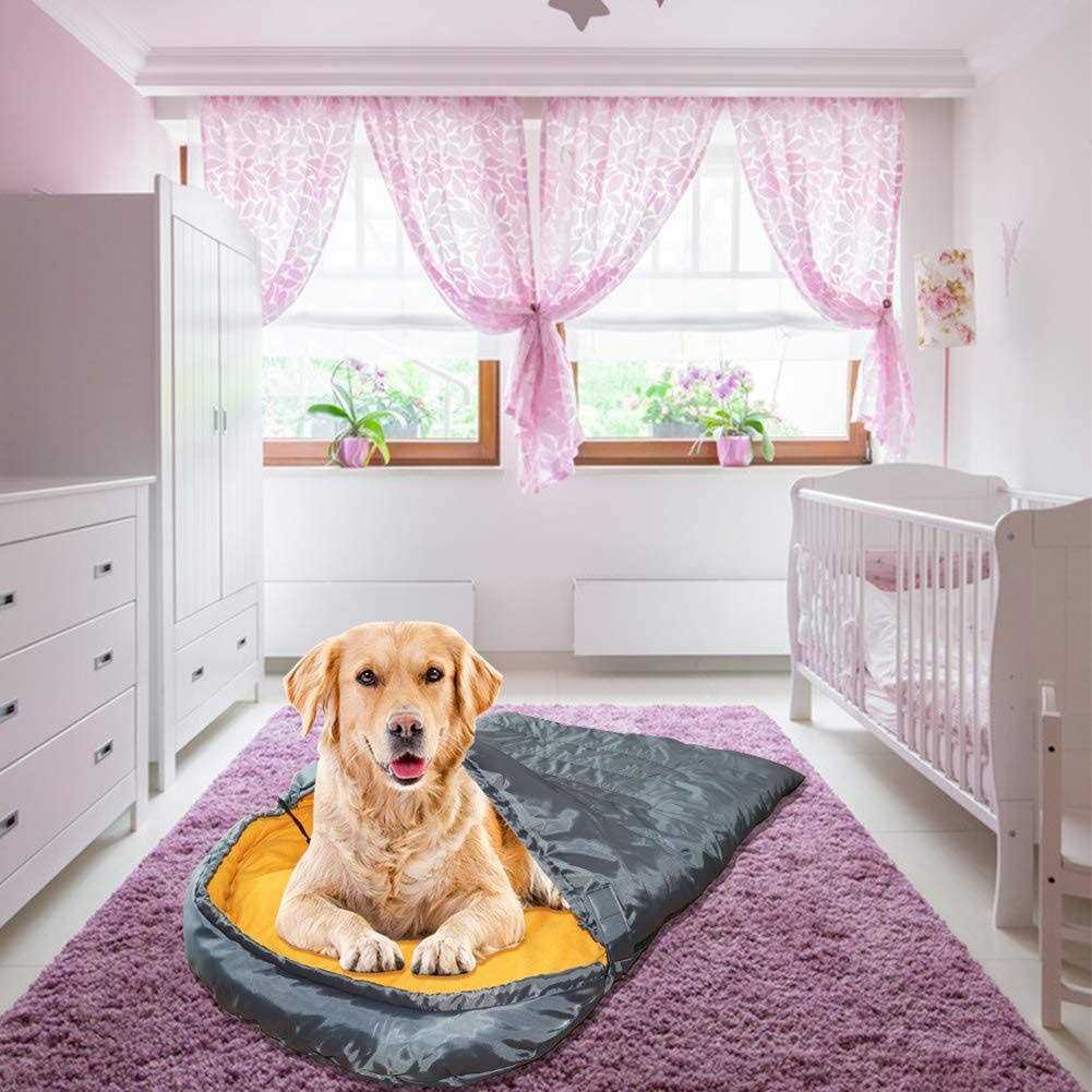 Lifeunion Dog Sleeping Bag with Storage Bag Waterproof Warm Packable Dog Bed for Travel Camping Hiking Backpacking - Image 4