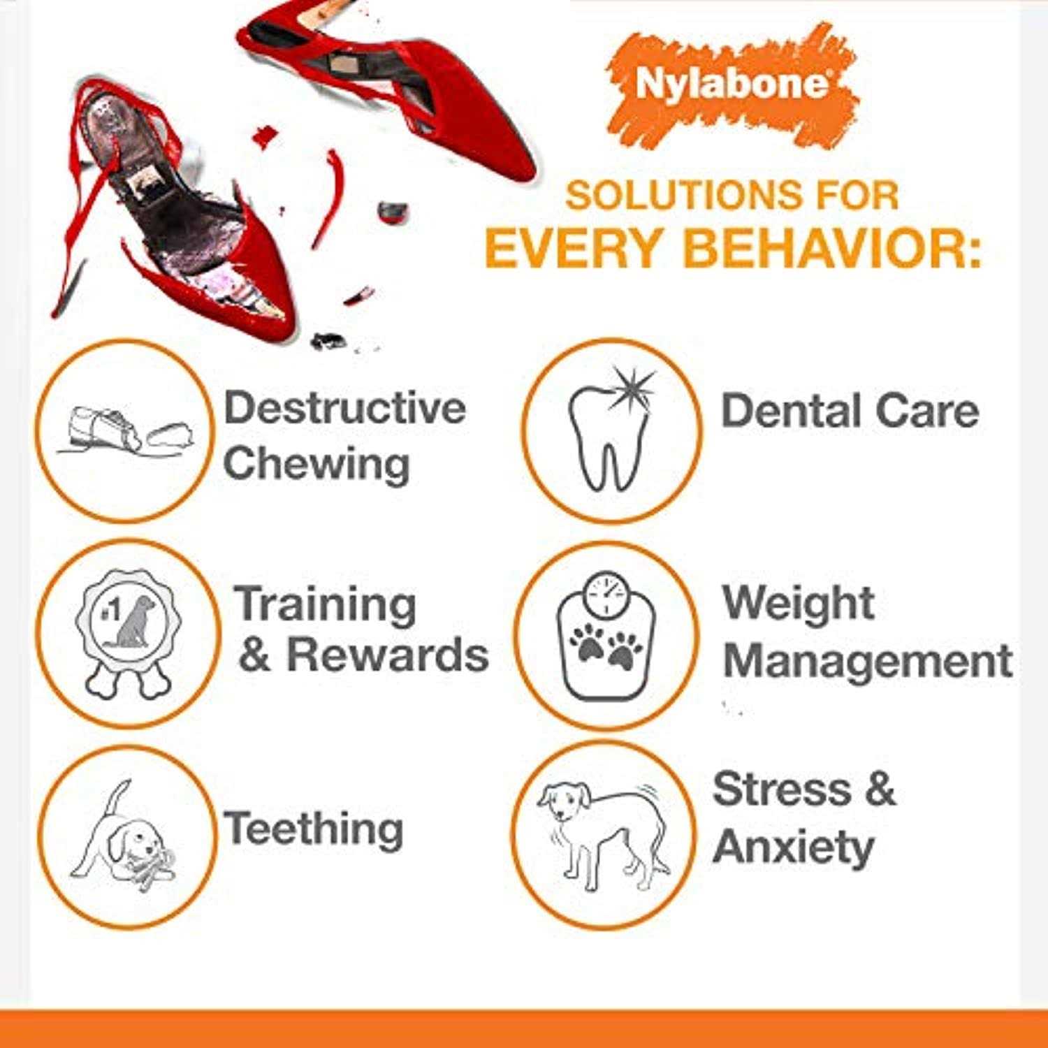 Nylabone Bacon Chew Bone - Image 4