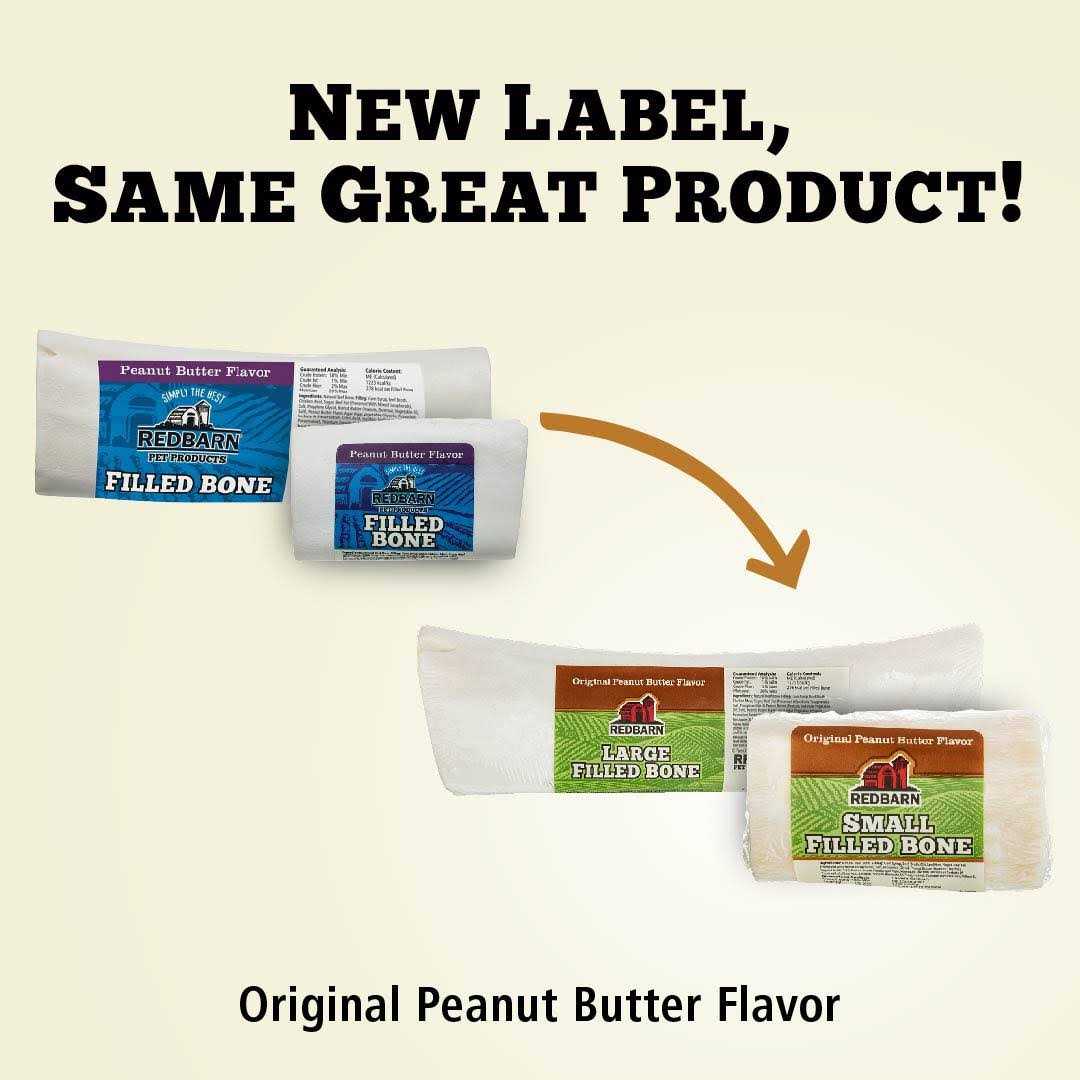 Redbarn Large Beef Filled Bones Dog Treats - Image 4