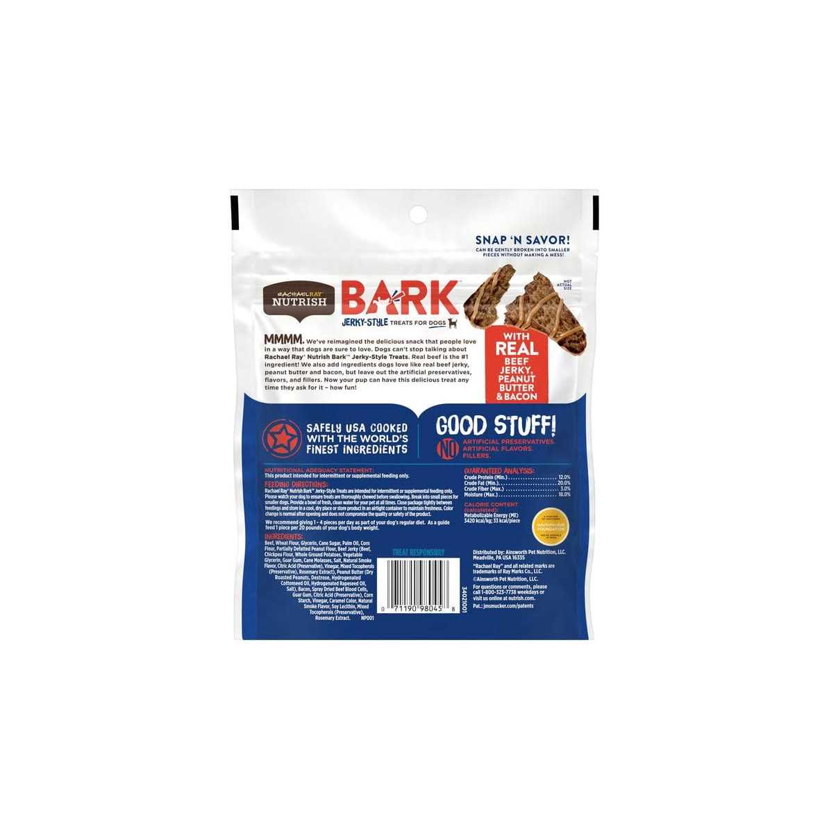 Rachael Ray Nutrish Bark Jerky-Style Dog Treats - Image 4