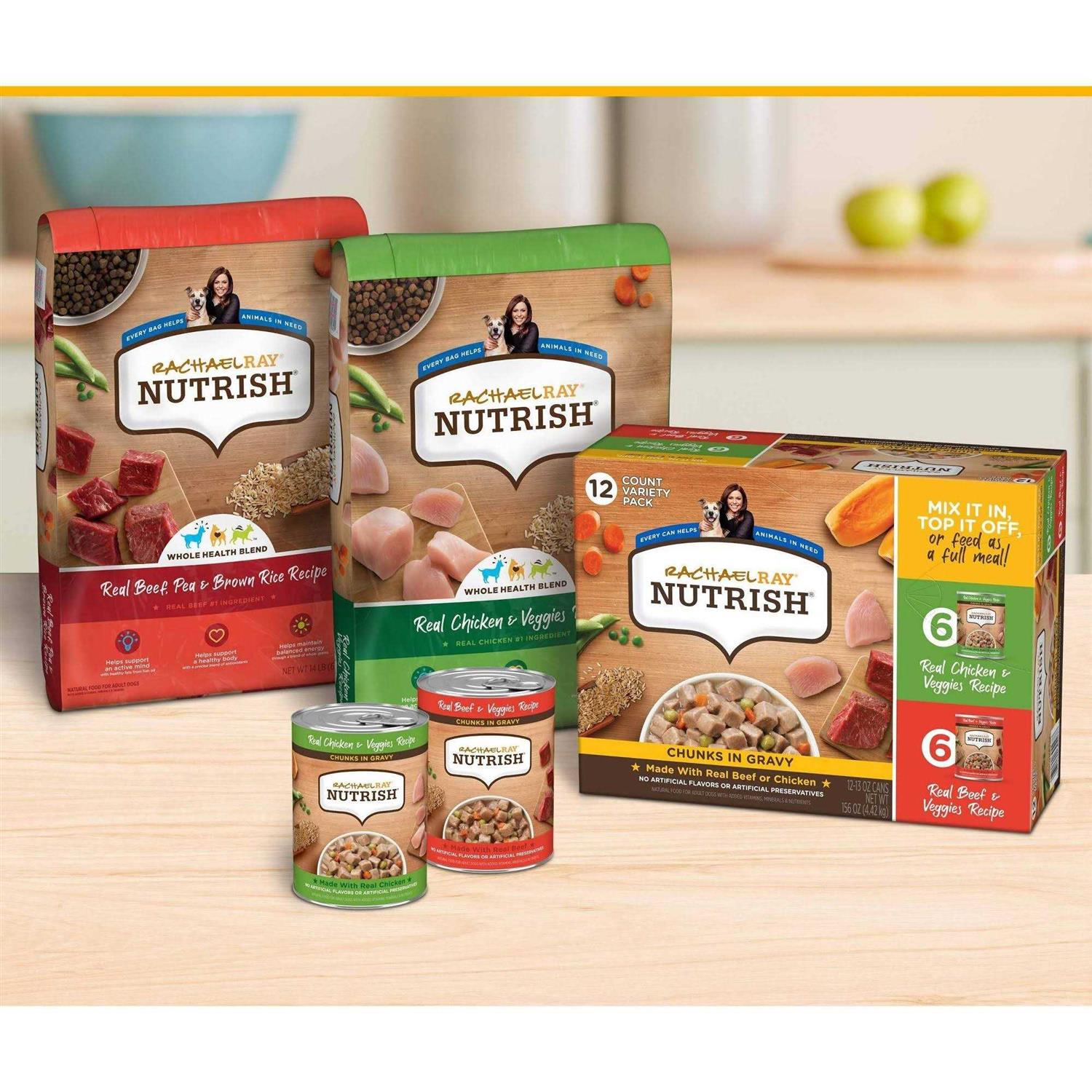 Rachael Ray Nutrish Real Chicken & Vegetable Recipe Super Premium Dry Dog Food - Image 5