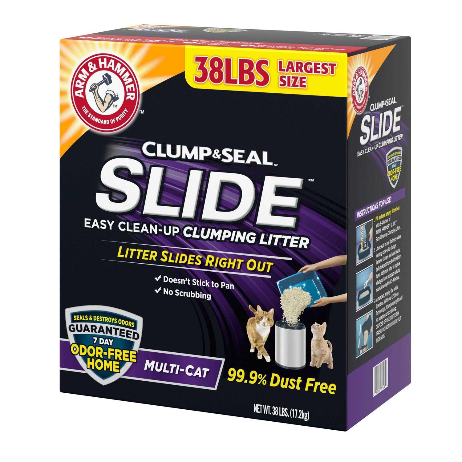 Arm & Hammer Slide Easy Clean-Up Clumping Cat Litter - Image 5