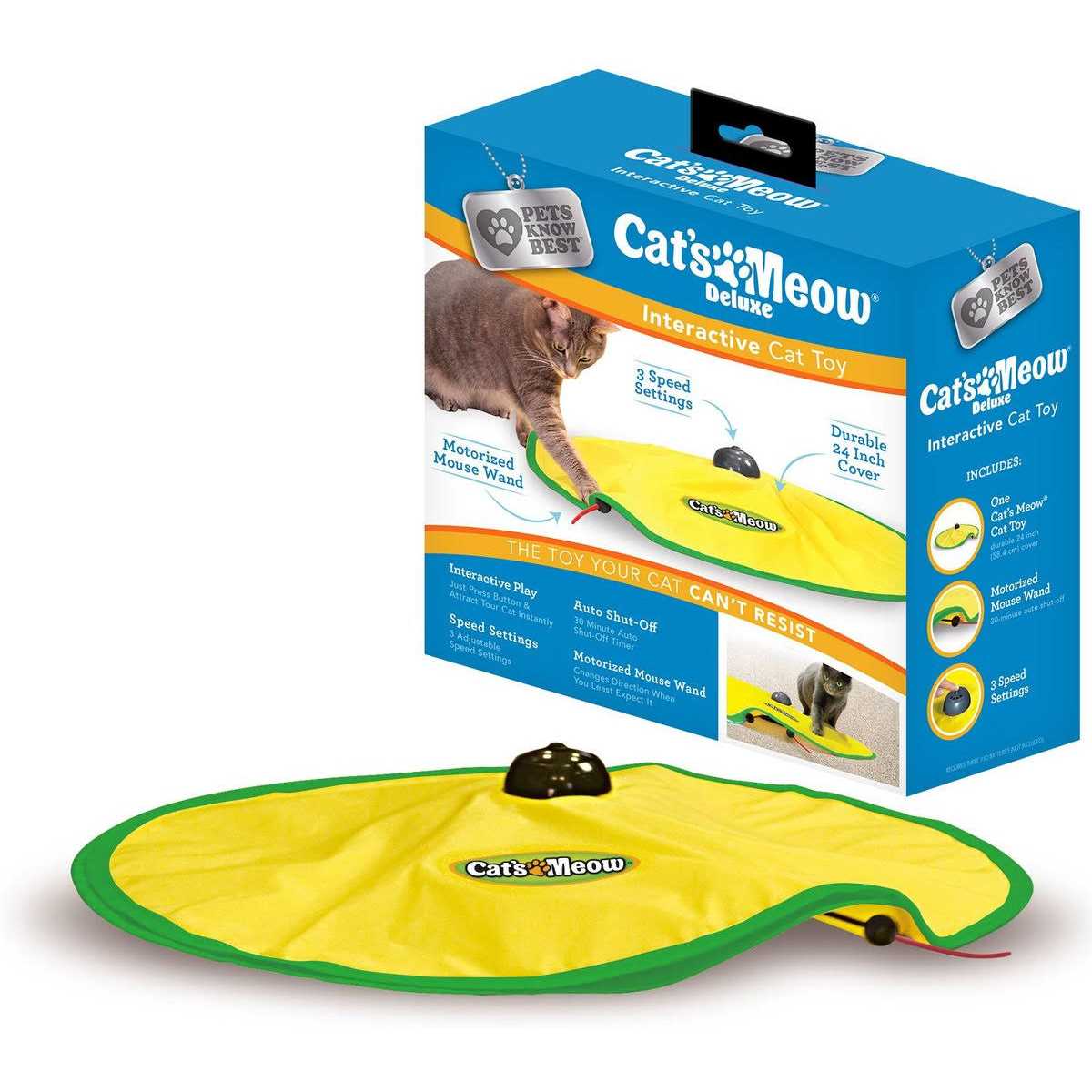 Cat's Meow Motorized Wand Cat Toy - Image 5
