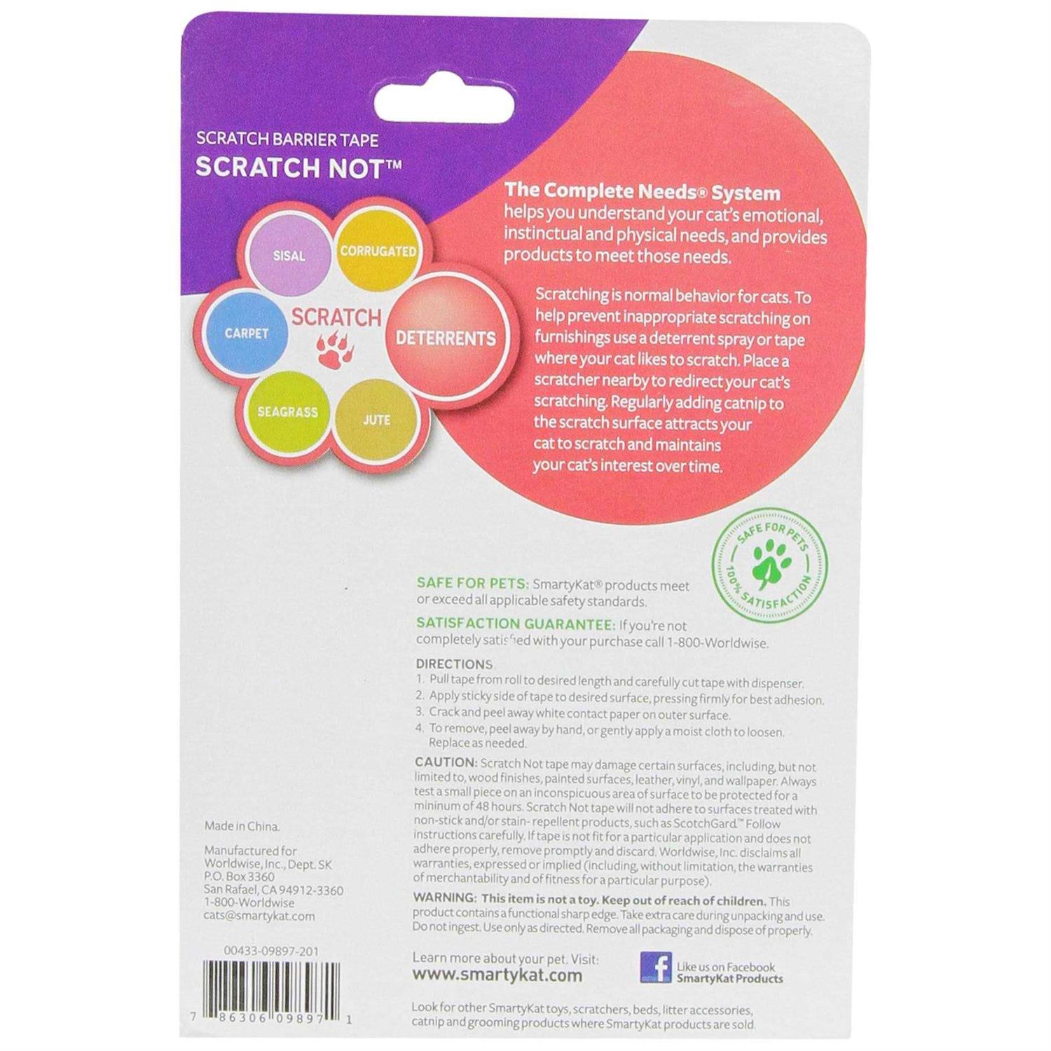 SmartyKat Scratch Not Anti-Scratch Tape Scratch Deterrent Barrier - Image 4